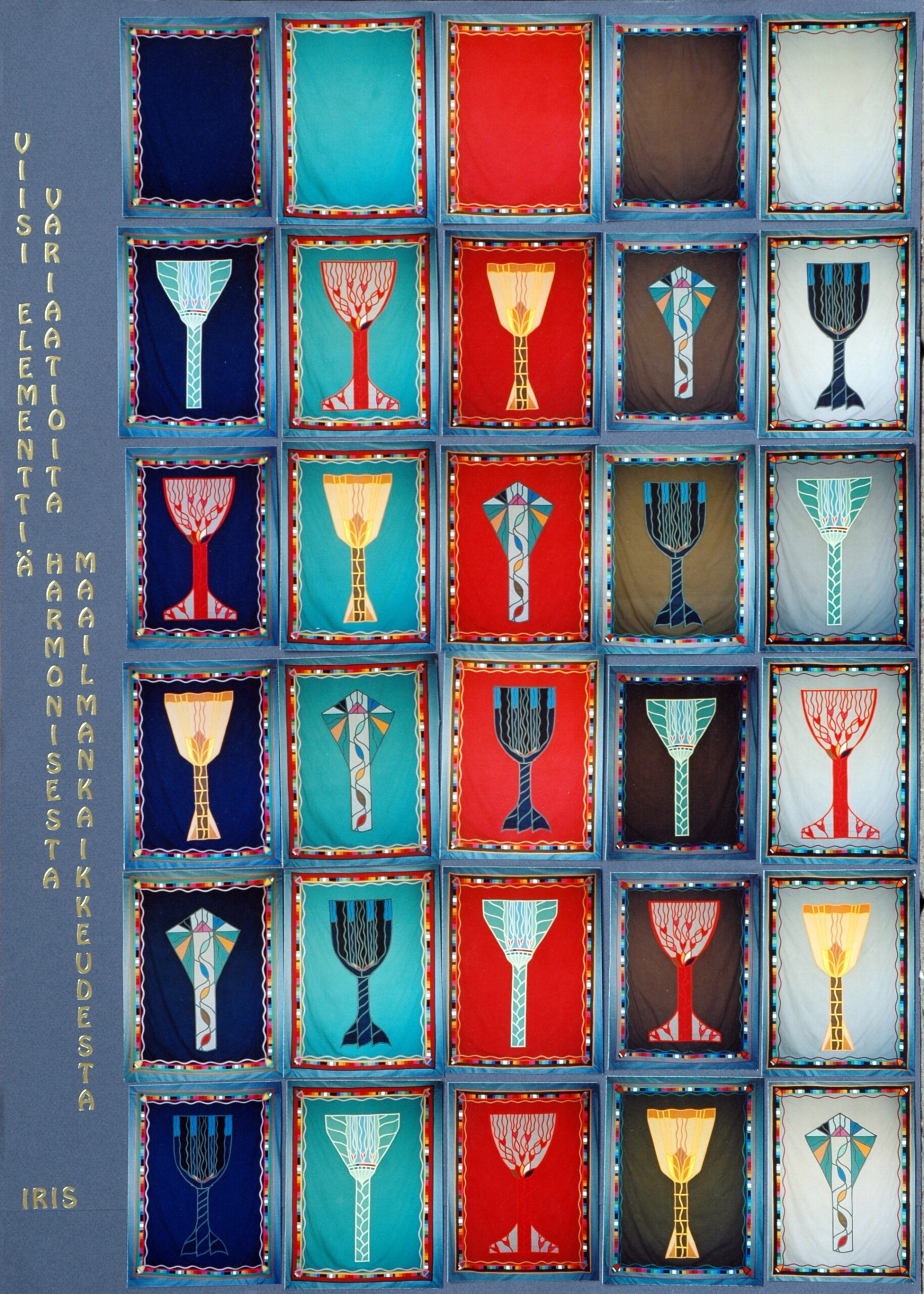 Five elements in the harmonious Universe